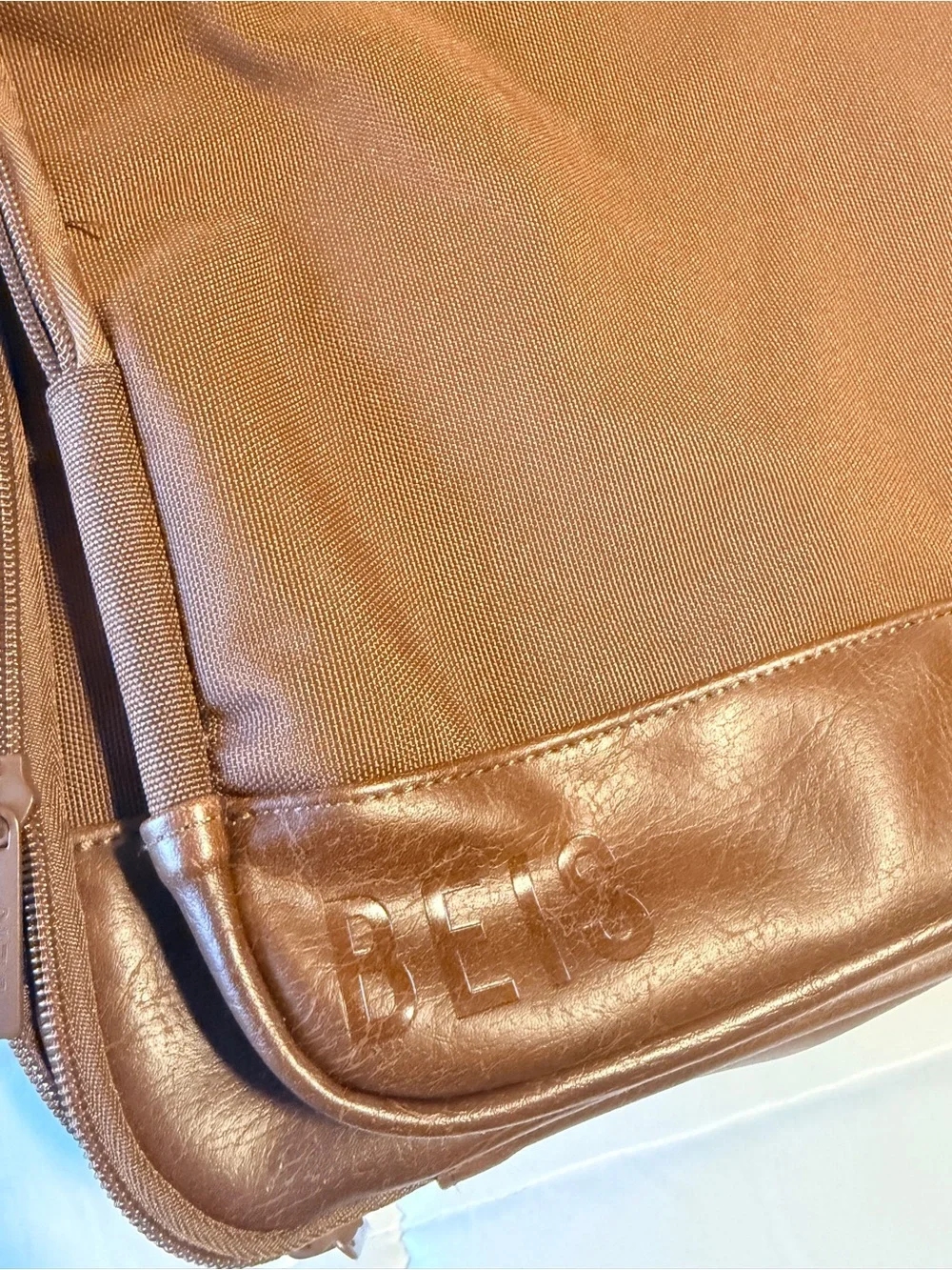 Beis Brown Backpack - Classic Travel & Work Bag